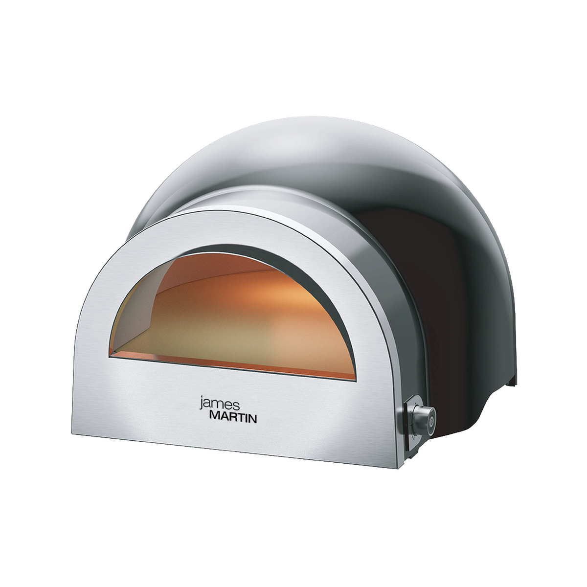James Martin Artisan Dual Fuel Pizza Oven Black