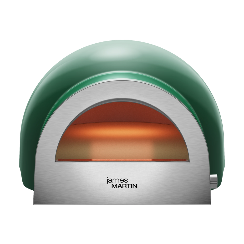James Martin Artisan Dual Fuel Pizza Oven Green