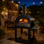 Artisan Dual Fuel Pizza Oven — garden party lifestyle