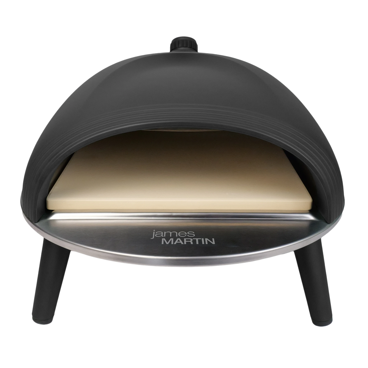 James Martin Ember Gas Pizza Oven Black