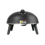 James Martin Ember Gas Pizza Oven Black Back