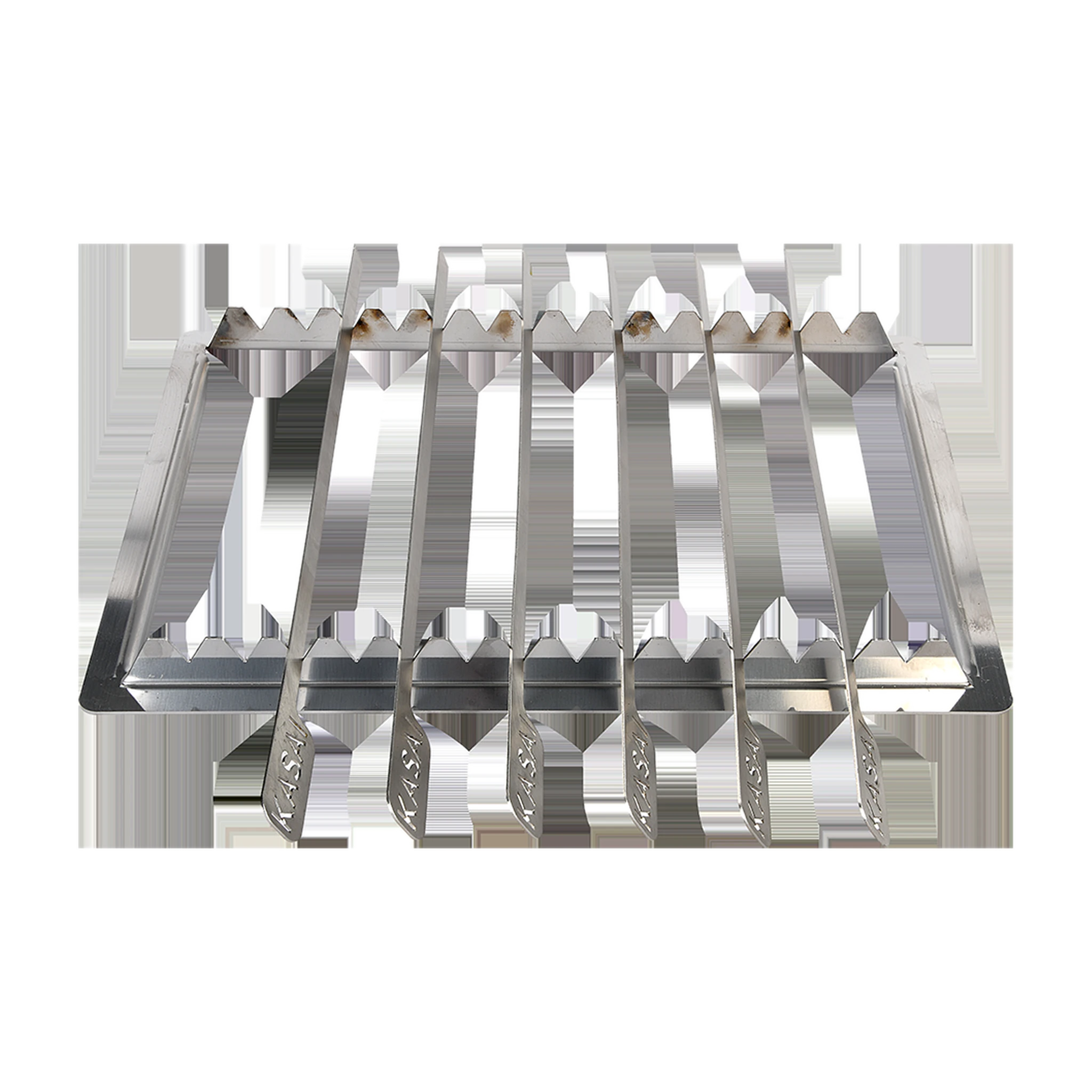 james martin konro medium wide skewer rack and 6 skewers